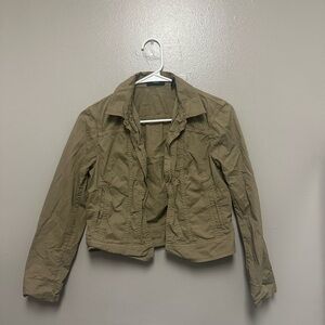 Theory Women's Utility Jacket in Tan